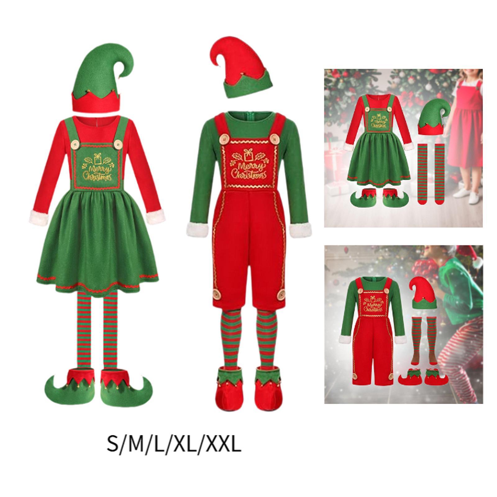 Elf Costume Christmas - Elf Christmas Costume with Hat Dress