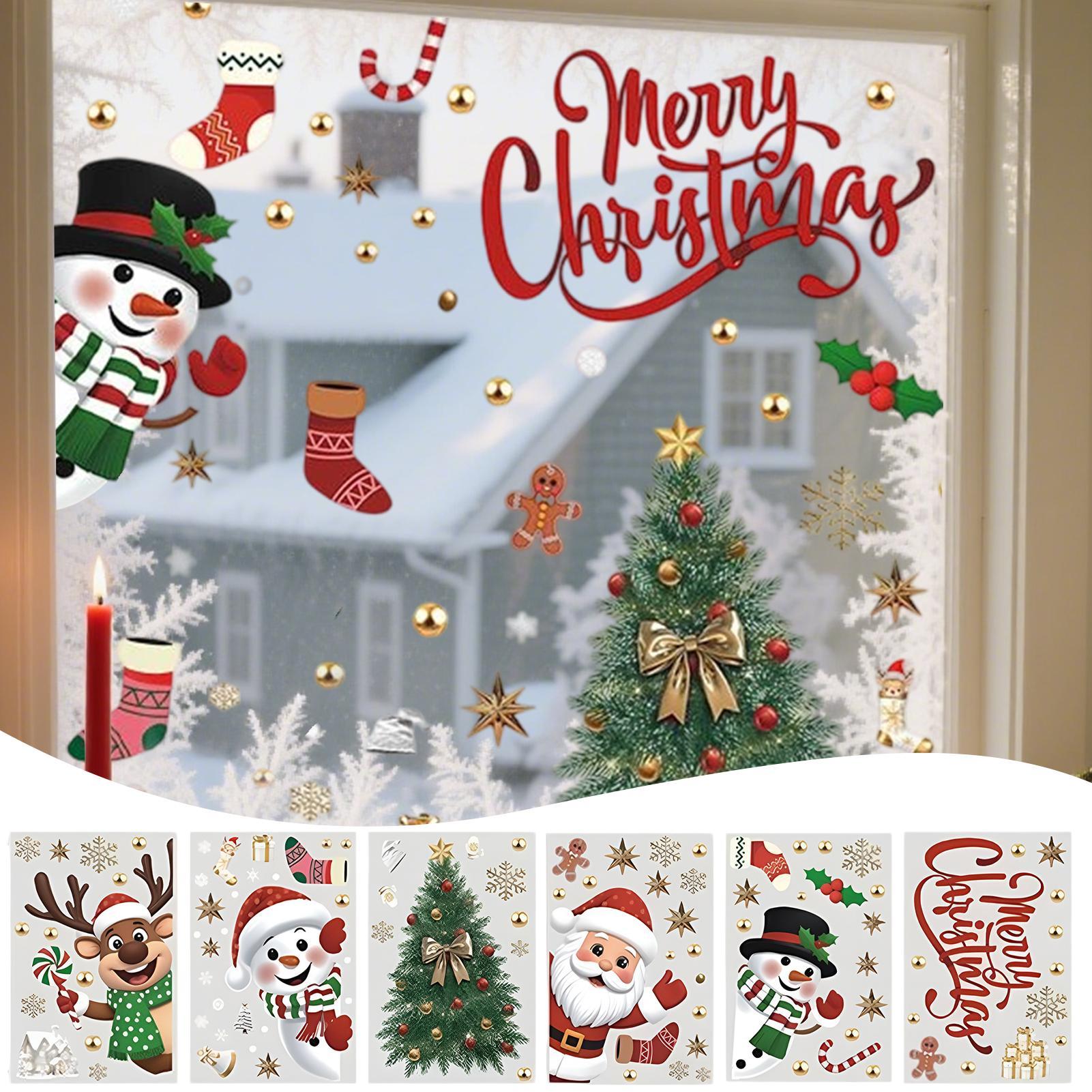 Christmas Window Decorations H – Snowflake Window Decal recenzja i cena