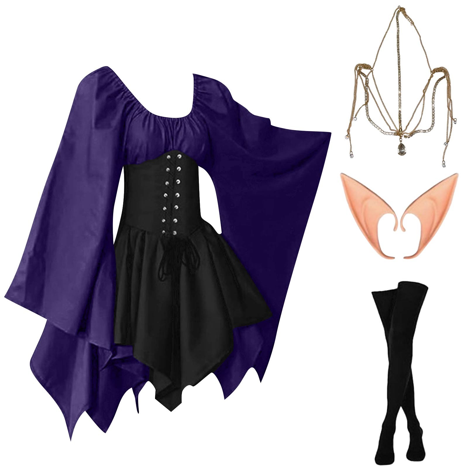 Halloween Cosplay Palace Victo – Elf Costume Christmas recenzja i cena