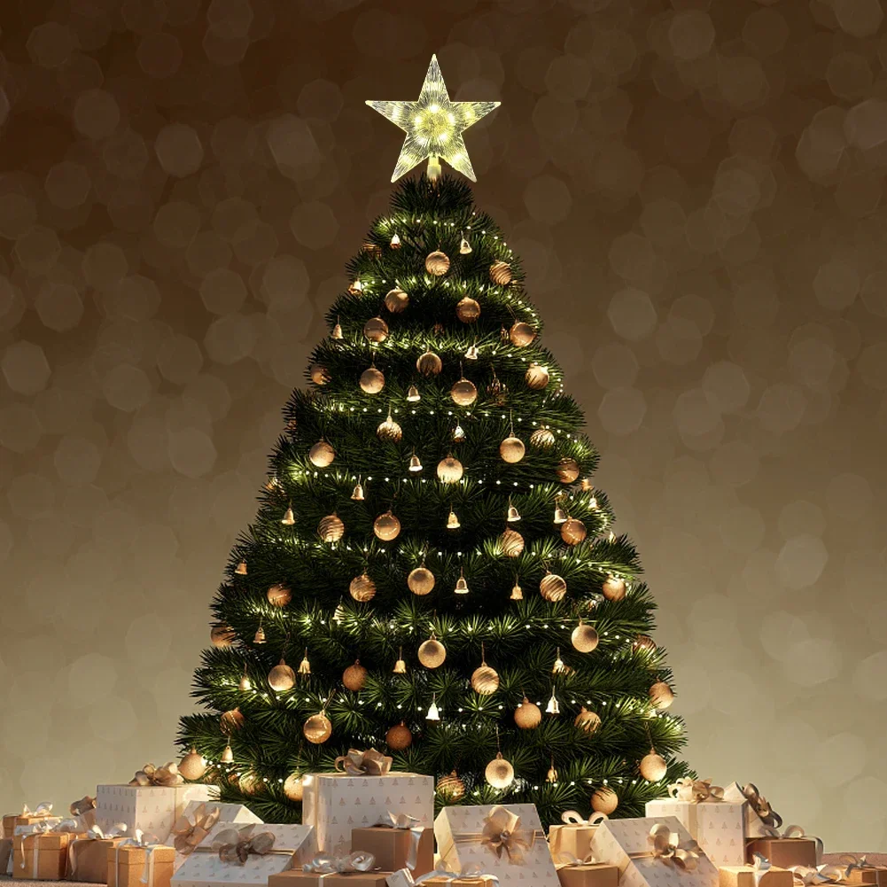 15CM LED Christmas Tree Orname – Star Tree Topper recenzja i cena