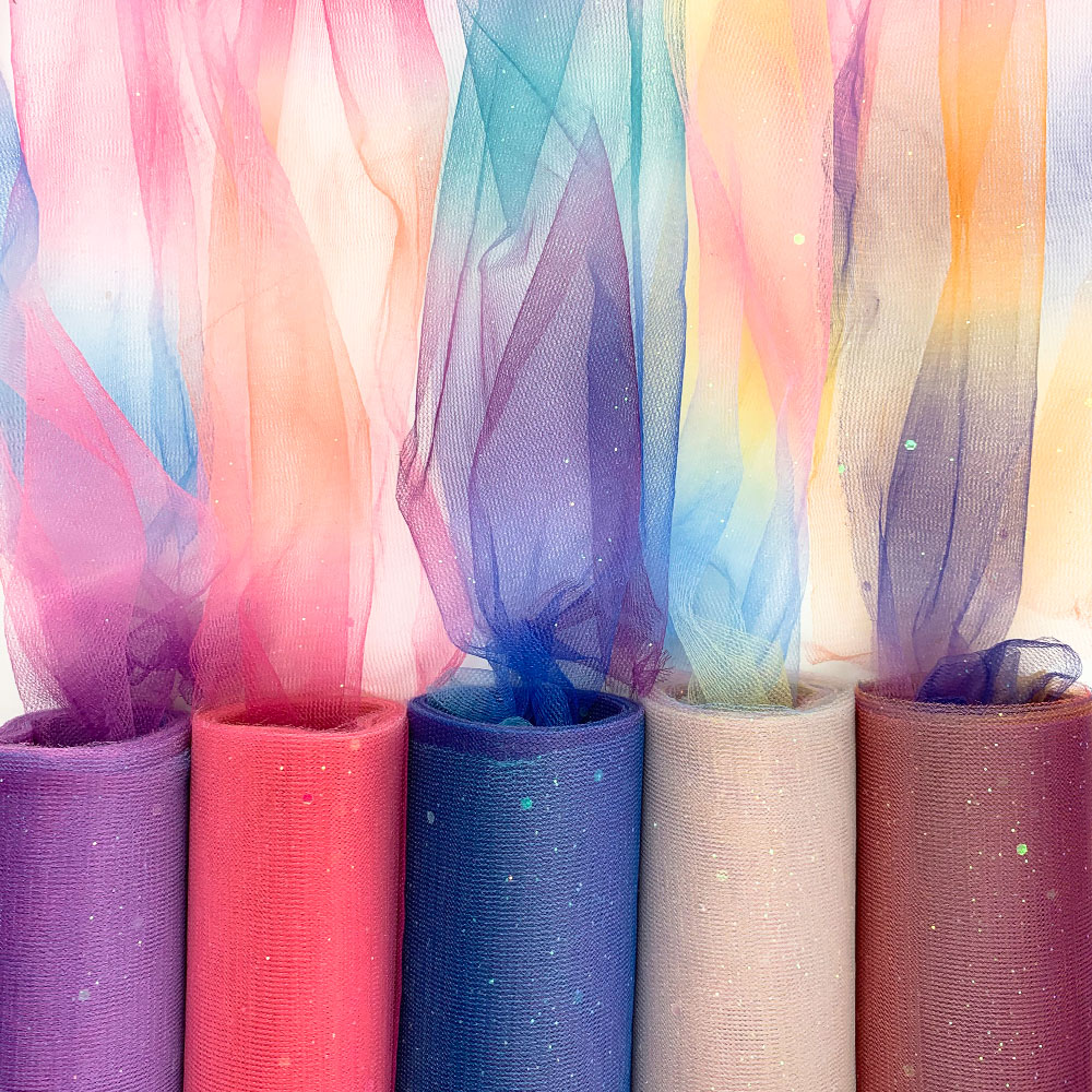 10Yards Rainbow Glitter Tulle  – Christmas Table Runner recenzja i cena