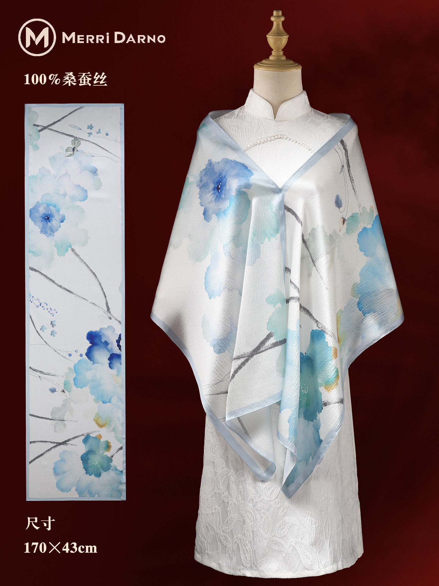New Women's Long Mulberry Silk – Gift Box Wrap Set recenzja i cena