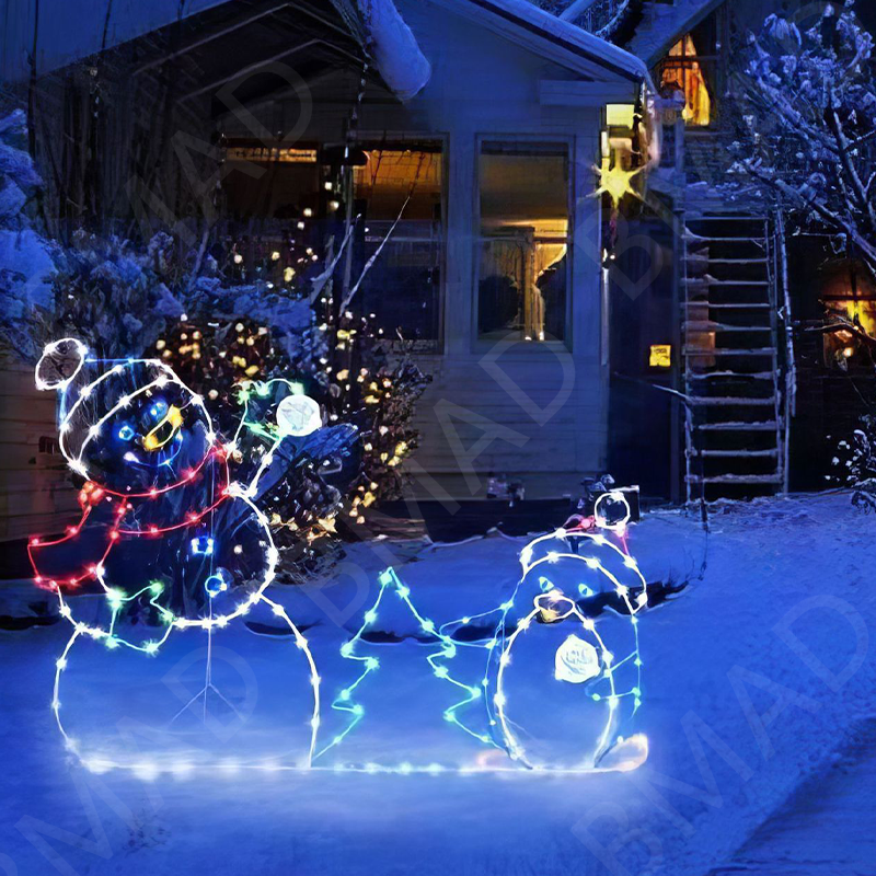 Animated Snowball Light LED Gl – Christmas Lights Outdoor recenzja i cena