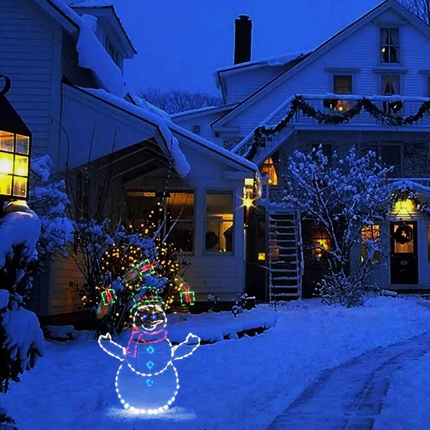 Animated Snowball Light LED Gl – Christmas Lights Outdoor recenzja i cena
