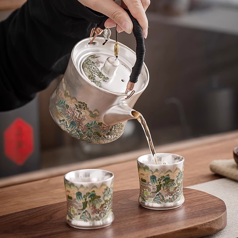 YFY Liu Yin one pot two cups p – Gift Box Wrap Set recenzja i cena