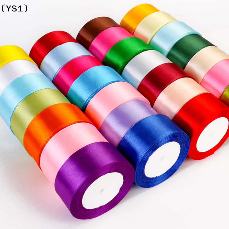 〔YS1〕4cm 25 Yards Satin Ribbon – Ribbon Bow Gift recenzja i cena