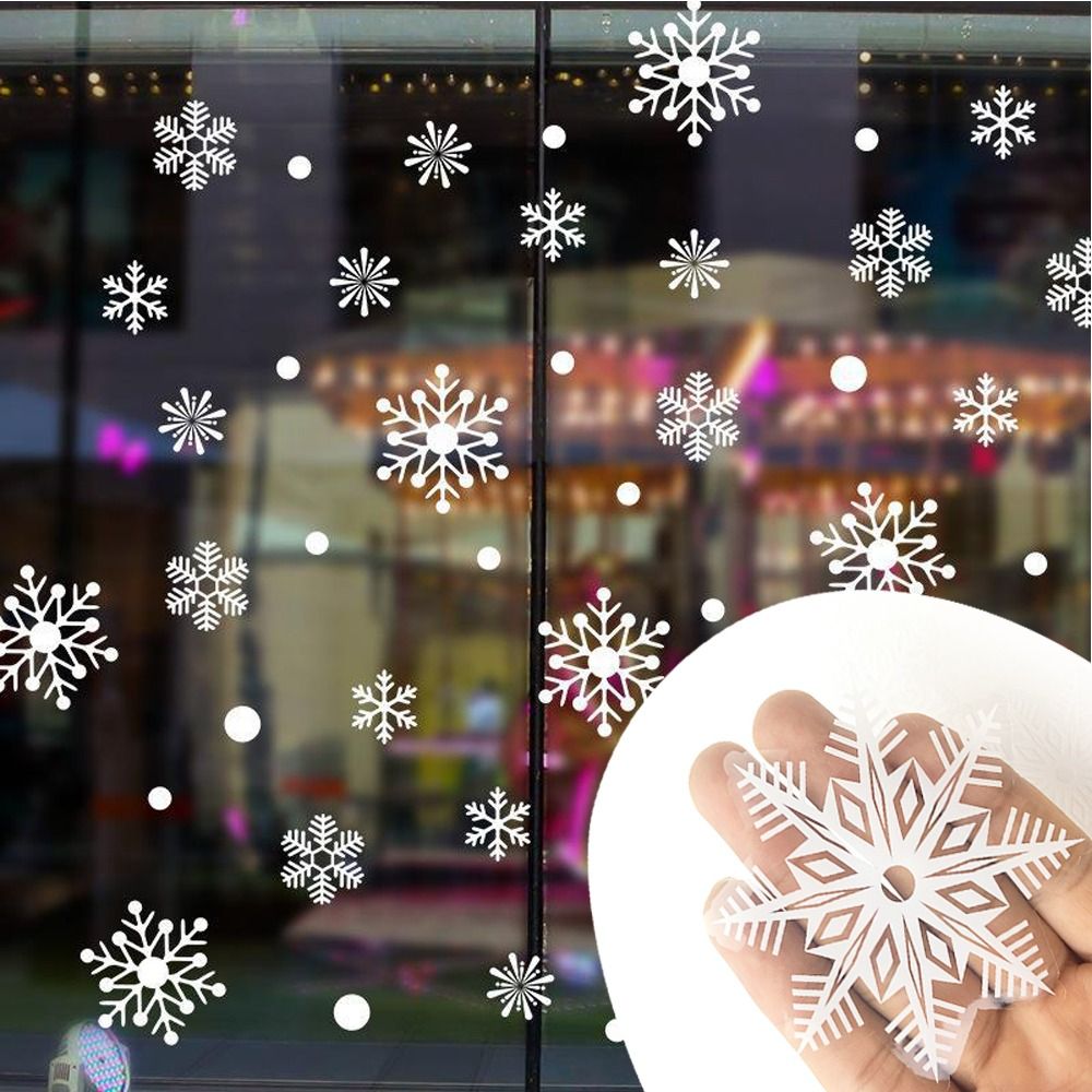 30pcs PVC Christmas Snowflakes – Snowflake Window Decal recenzja i cena