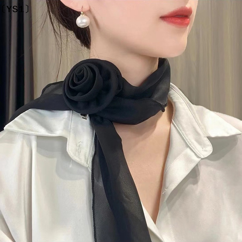 〔YS1〕Fashion Rose Flower Silk  – Ribbon Bow Gift recenzja i cena