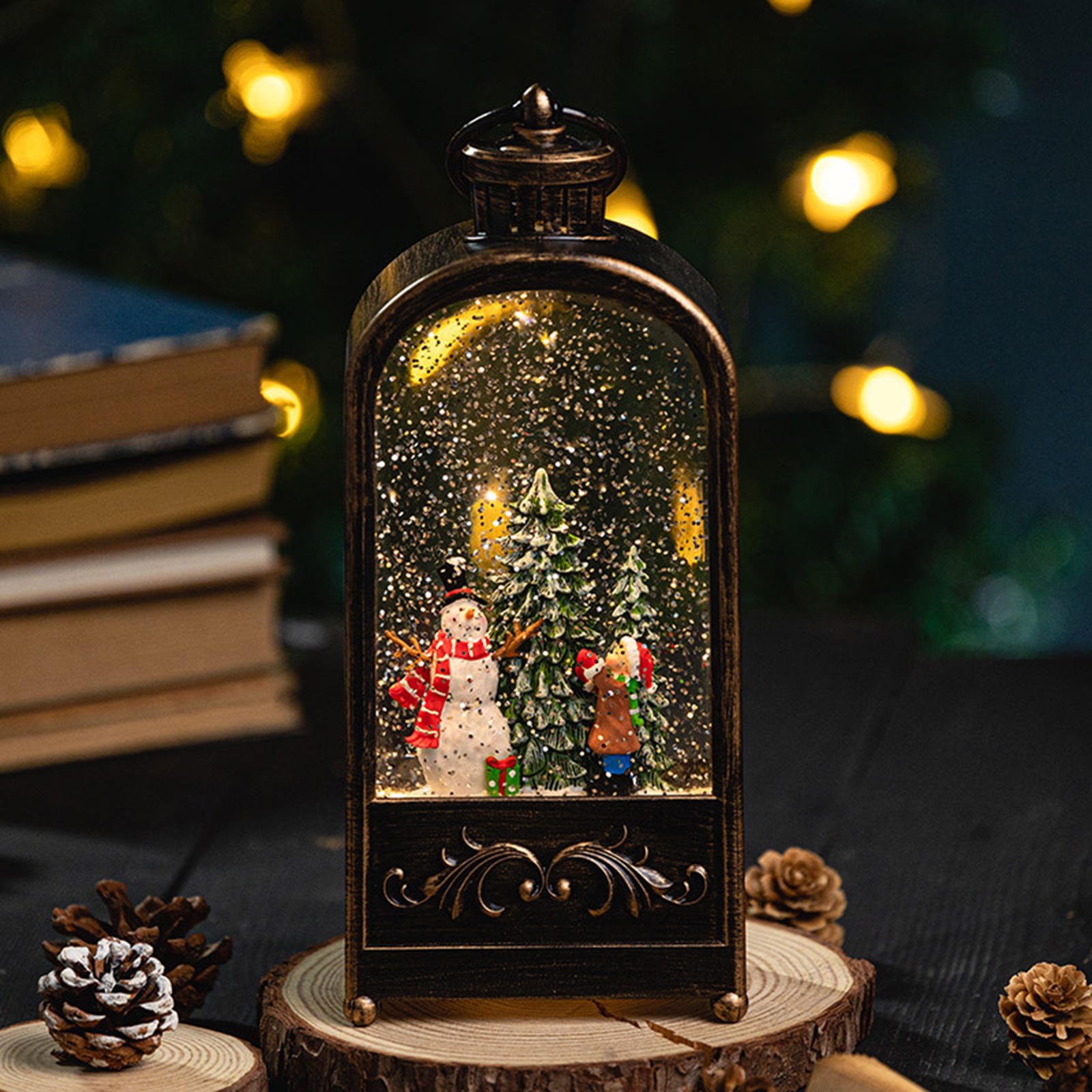Christmas Decorations Wind Lan – Snow Globe Musical recenzja i cena