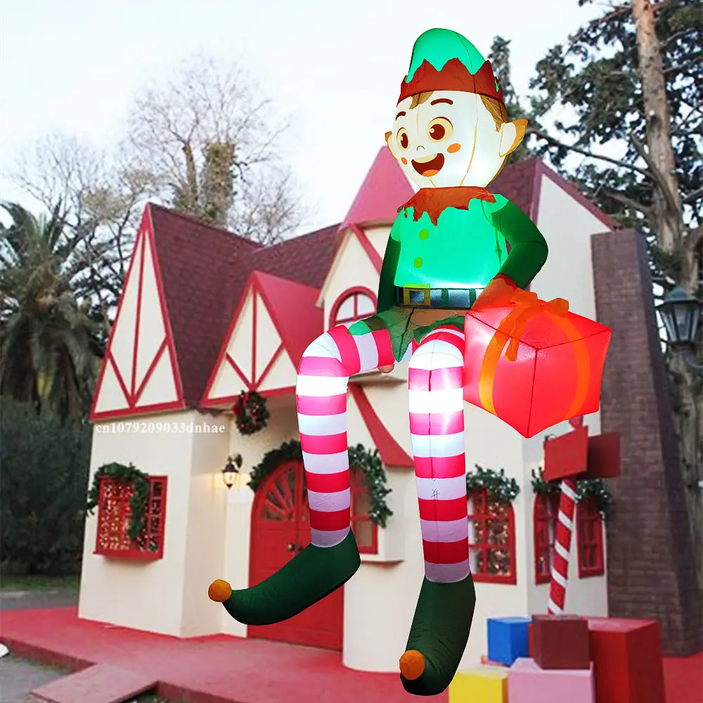 8FT Christmas Inflatable Trim  – Christmas Lights Outdoor recenzja i cena
