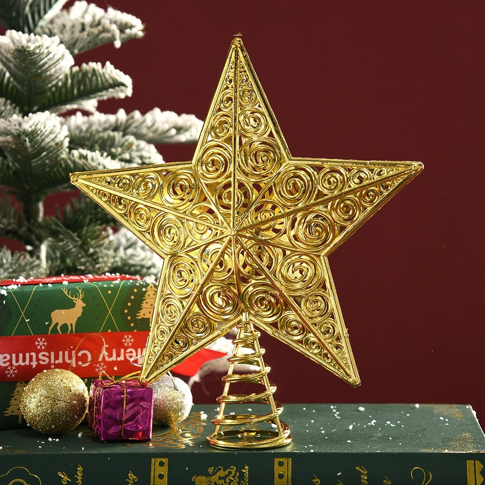 Gold Glitter Christmas Tree To – Star Tree Topper recenzja i cena