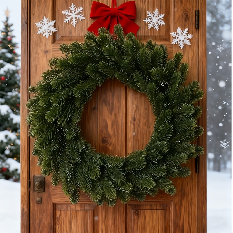1pc Artificial Christmas Wreat – Christmas Wreath Fake recenzja i cena