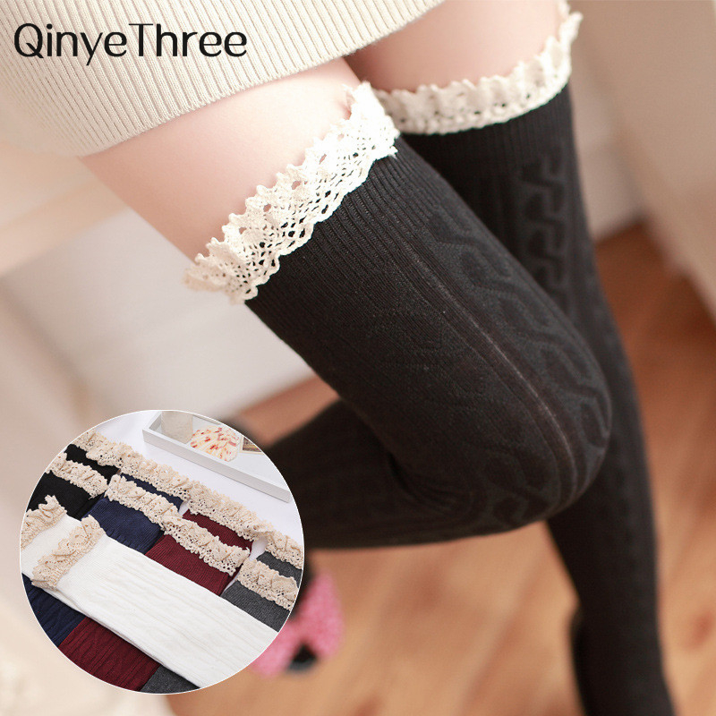 Chic Thigh High Girls Lace Dec – Christmas Stocking Hanging recenzja i cena