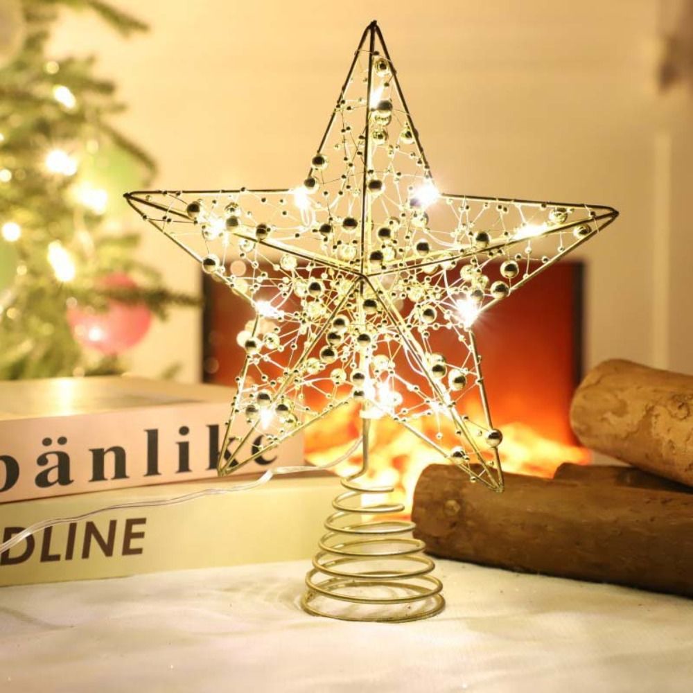 Gold/Silver LED Christmas Tree – Star Tree Topper recenzja i cena