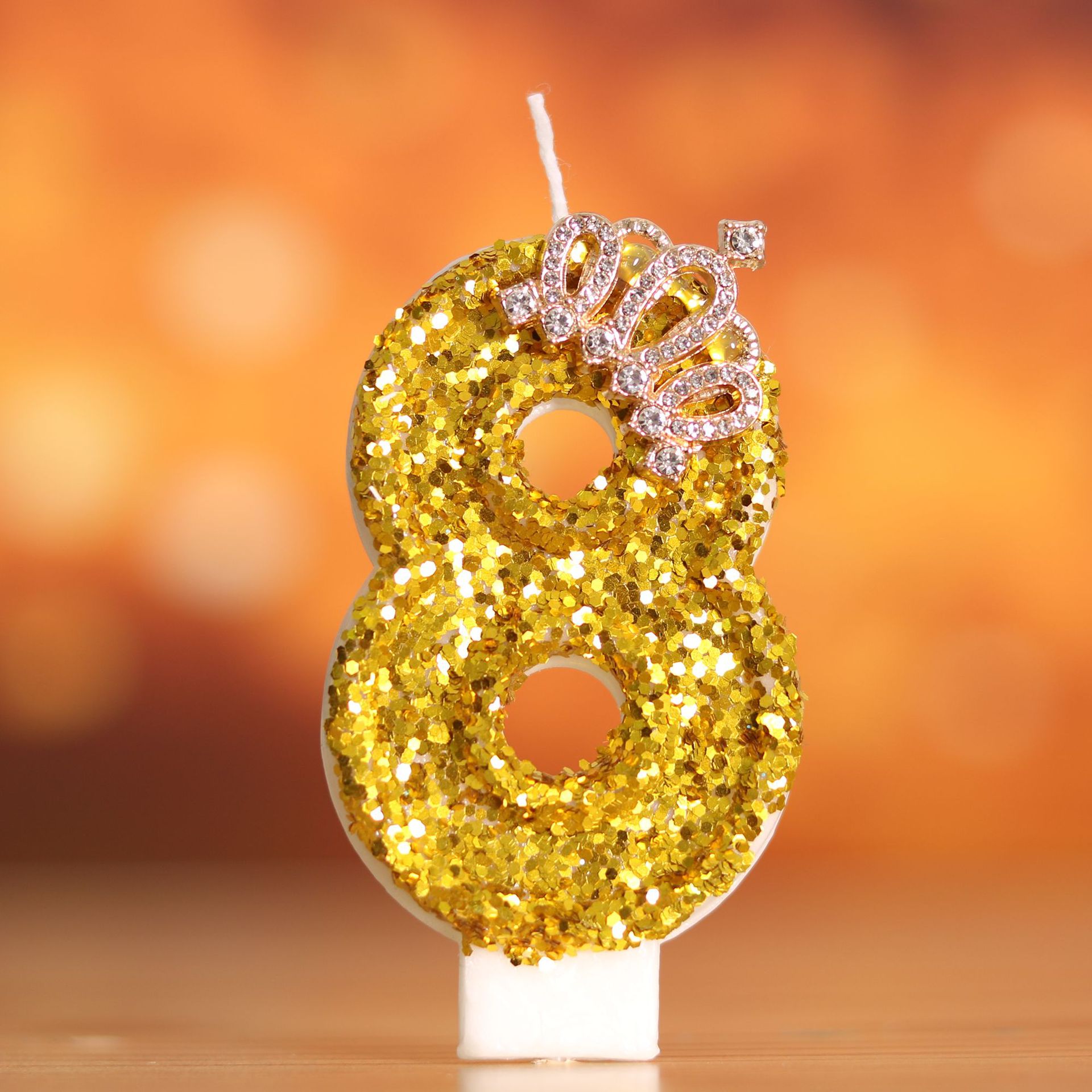 Digital Birthday Cake Gold Cro – Holiday Candle Set recenzja i cena