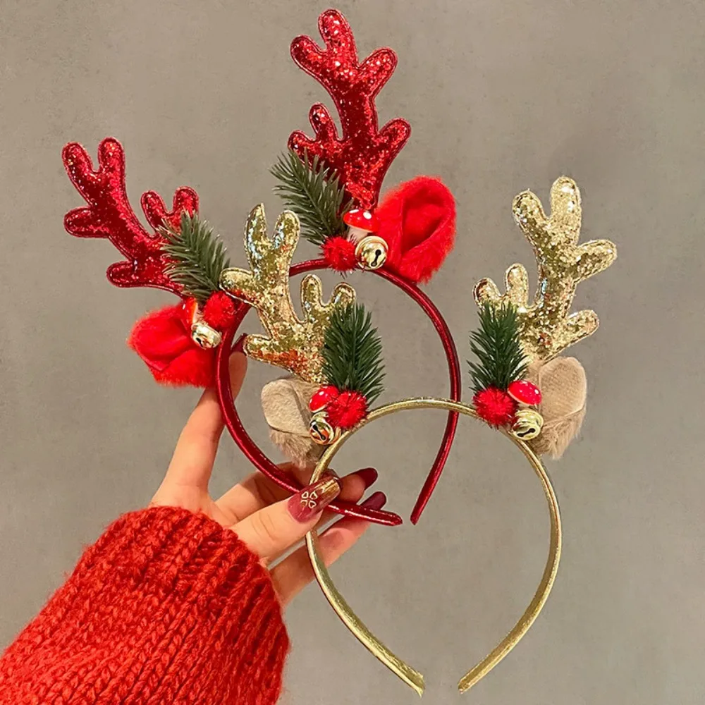 ！Christmas Glitter Deer Antler – Reindeer Antlers Headband recenzja i cena