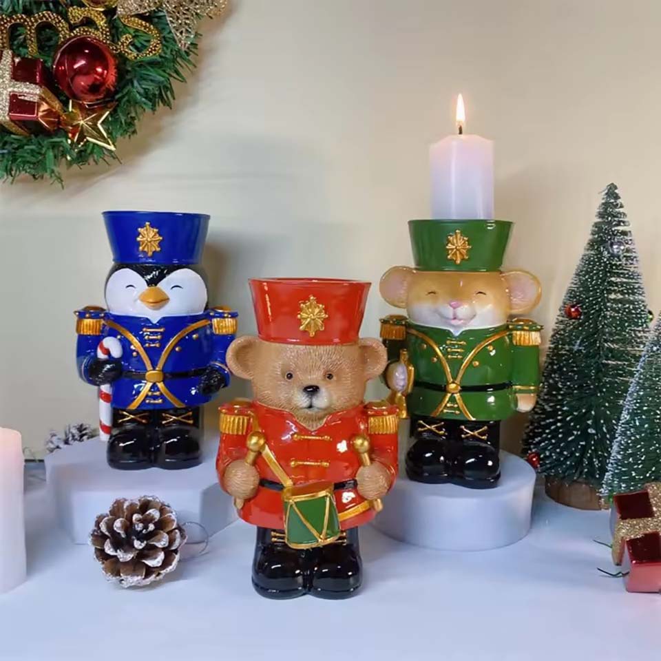 New Resin Nutcracker Candlesti – Nutcracker Figurine recenzja i cena