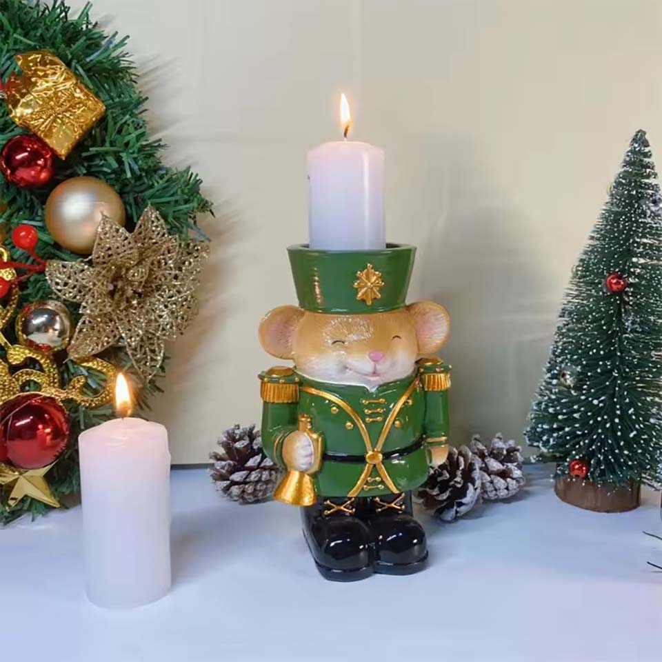 New Resin Nutcracker Candlesti – Nutcracker Figurine recenzja i cena