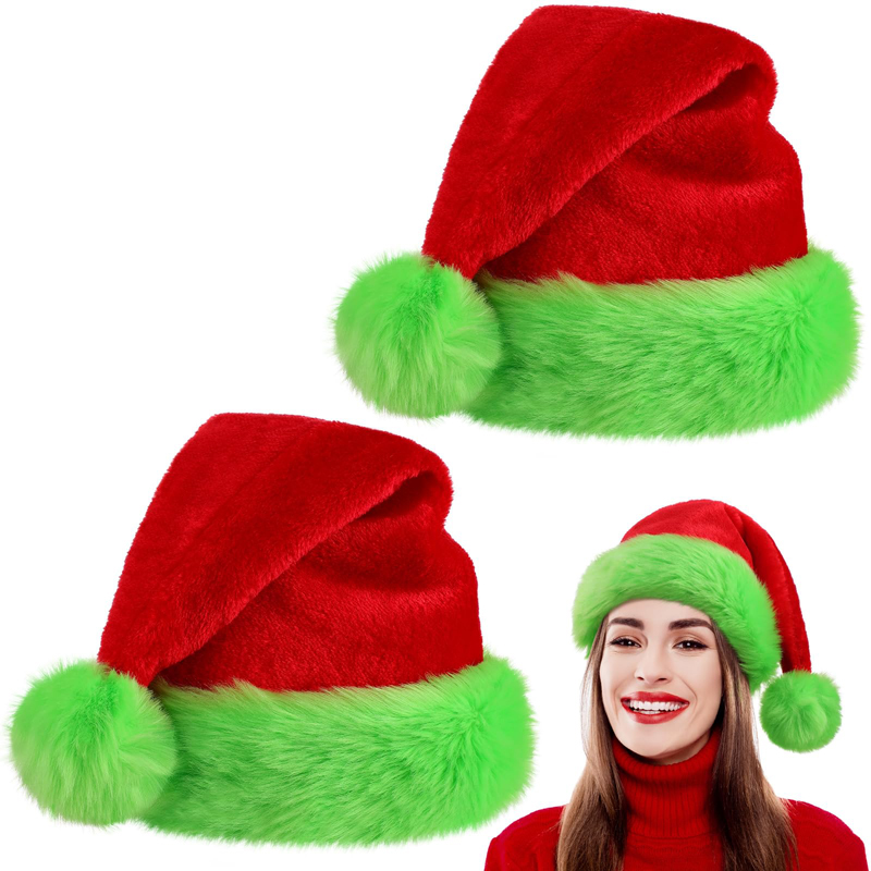 1pc, Santa Claus hat Christmas – Santa Hat Plush recenzja i cena
