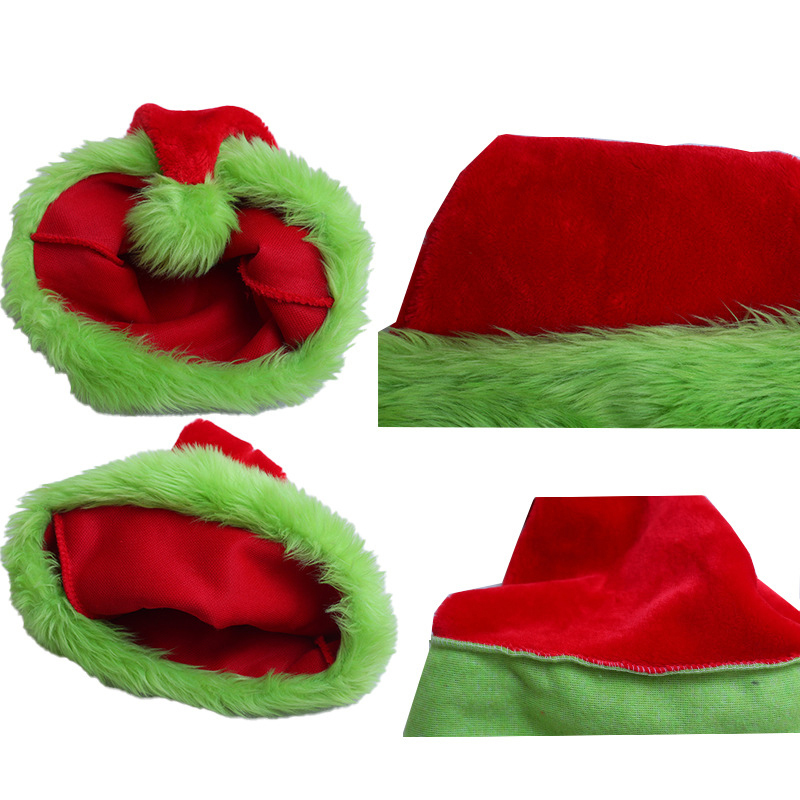 1pc, Santa Claus hat Christmas – Santa Hat Plush recenzja i cena