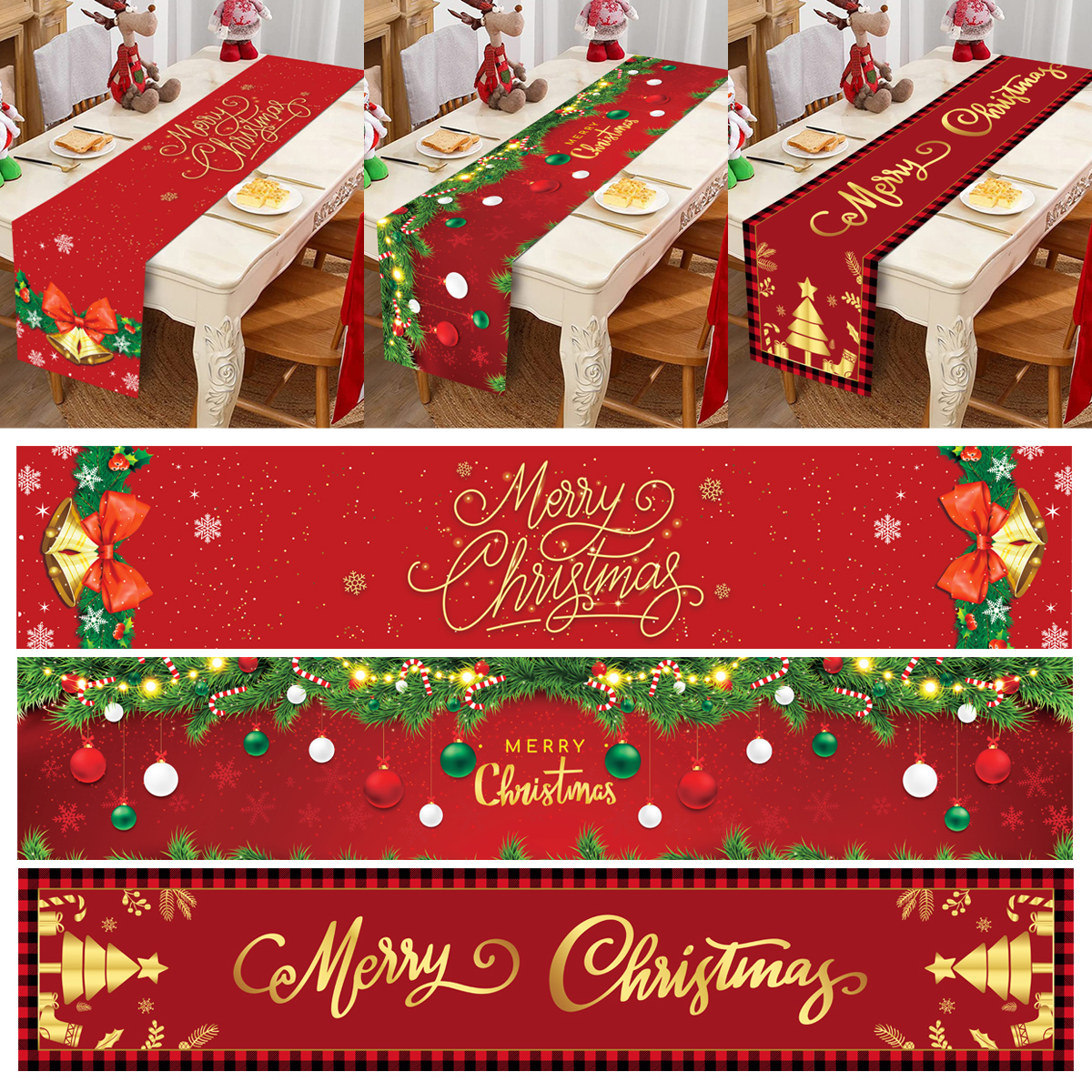 Christmas Table Runner Merry C – Christmas Table Runner recenzja i cena