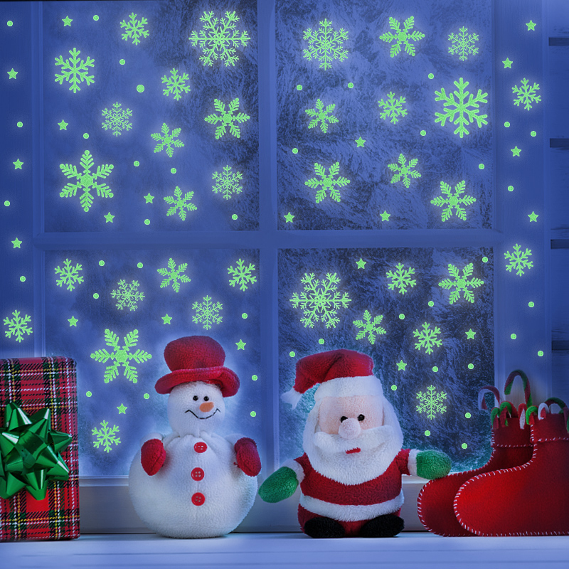 Christmas Luminous Snowflake W – Snowflake Window Decal recenzja i cena