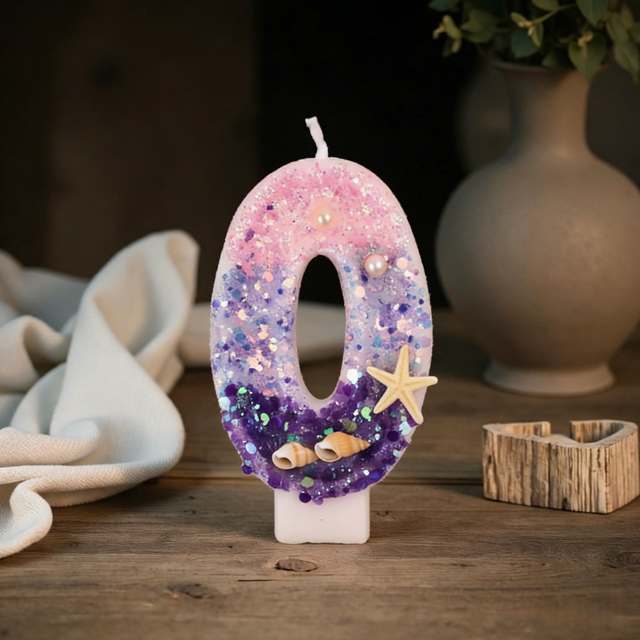 Three Color Gradient Mermaid 0 – Holiday Candle Set recenzja i cena