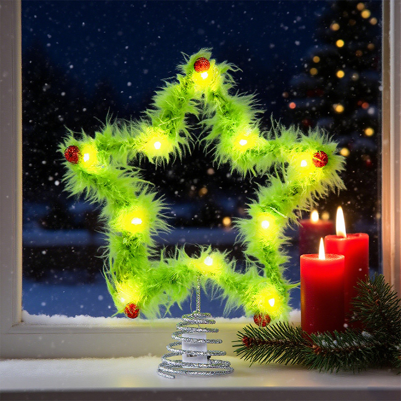 Plush Five-pointed Star Twisty – Star Tree Topper recenzja i cena