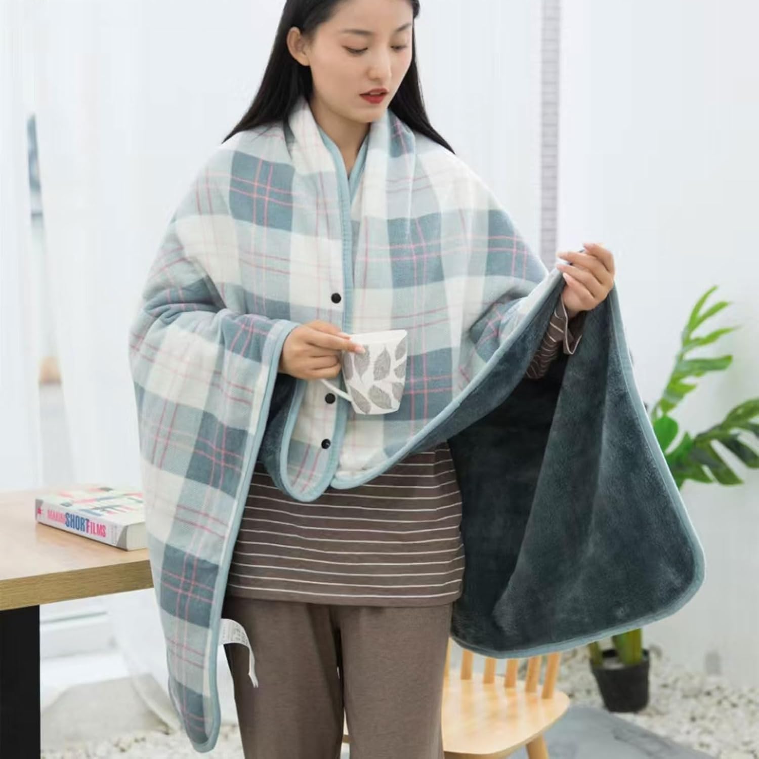 Wearable Blanket Throw Plush F – Christmas Throw Blanket recenzja i cena