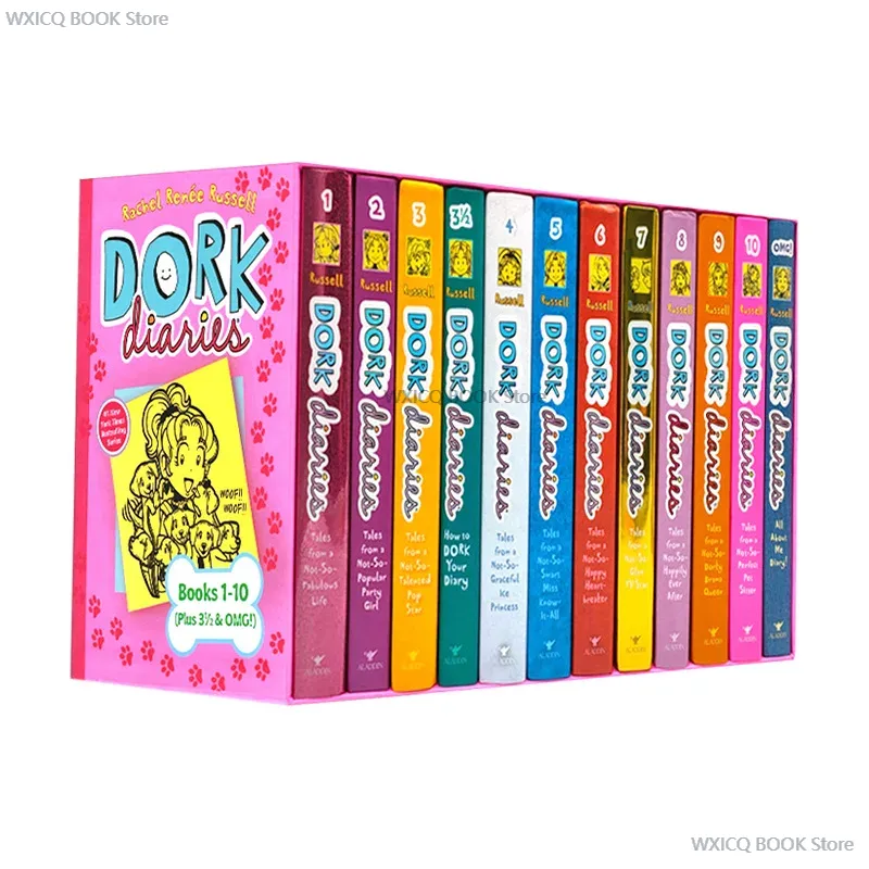 12 Books Gift Box Set English  – Gift Box Wrap Set recenzja i cena