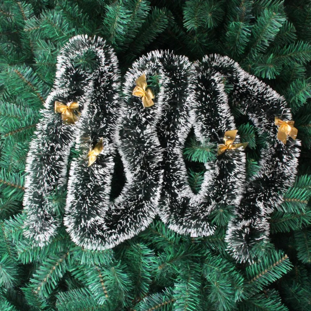 Christmas Tinsel Garland Artif – Led Fairy String Lights recenzja i cena