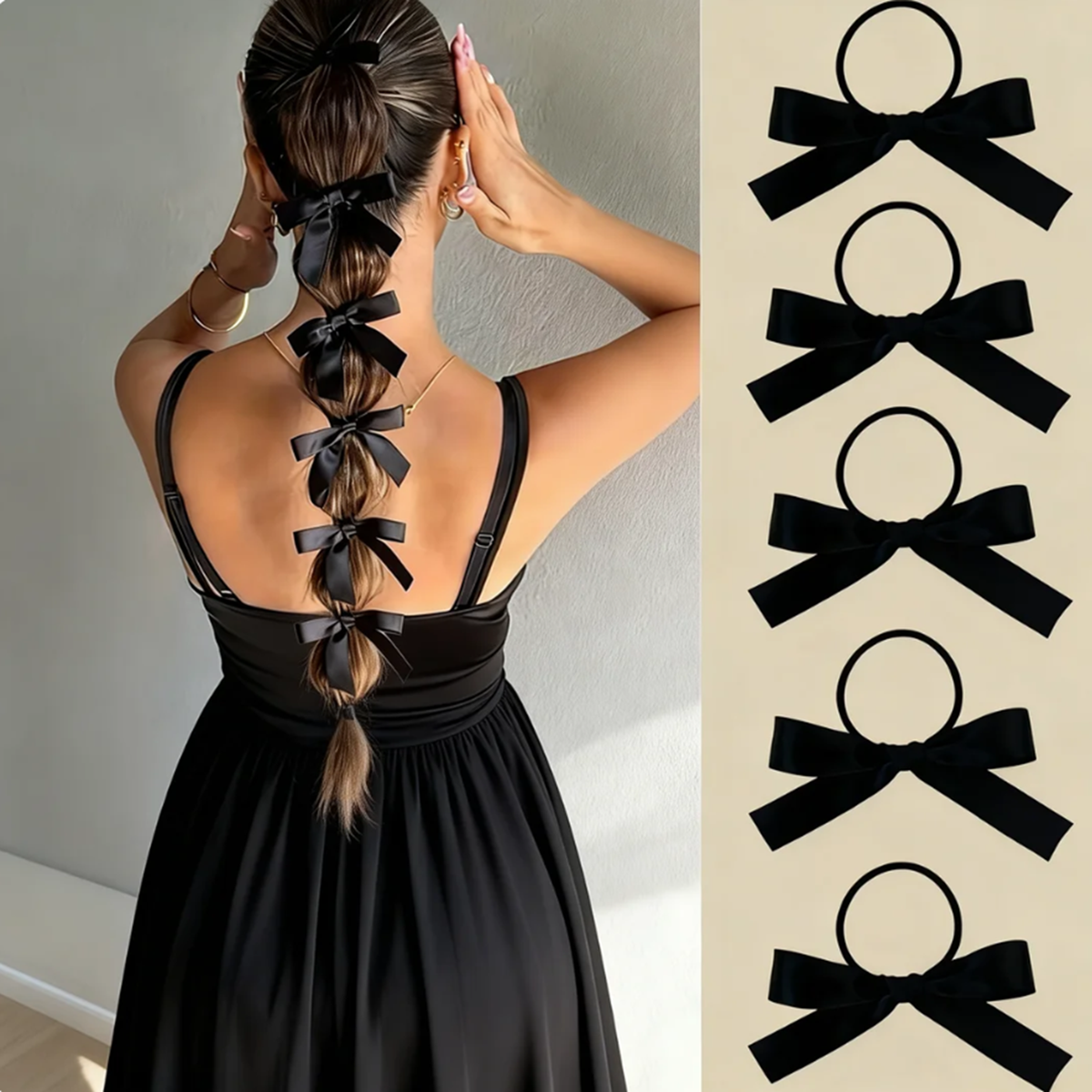 5-10Pcs Women's Style, Fashion – Ribbon Bow Gift recenzja i cena