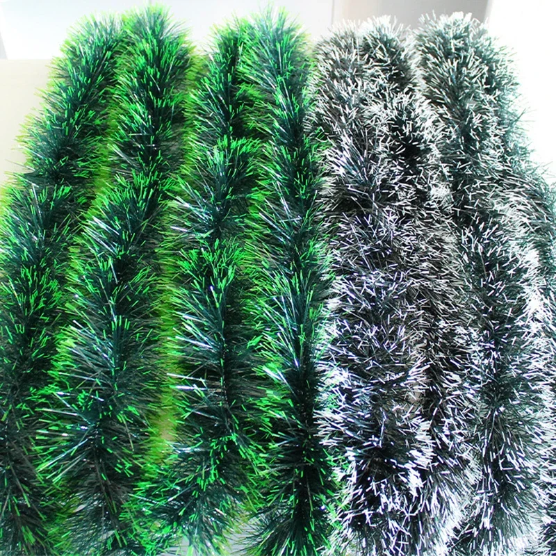 2/40m Christmas Tinsel Ribbons – Tinsel Garland Decoration recenzja i cena