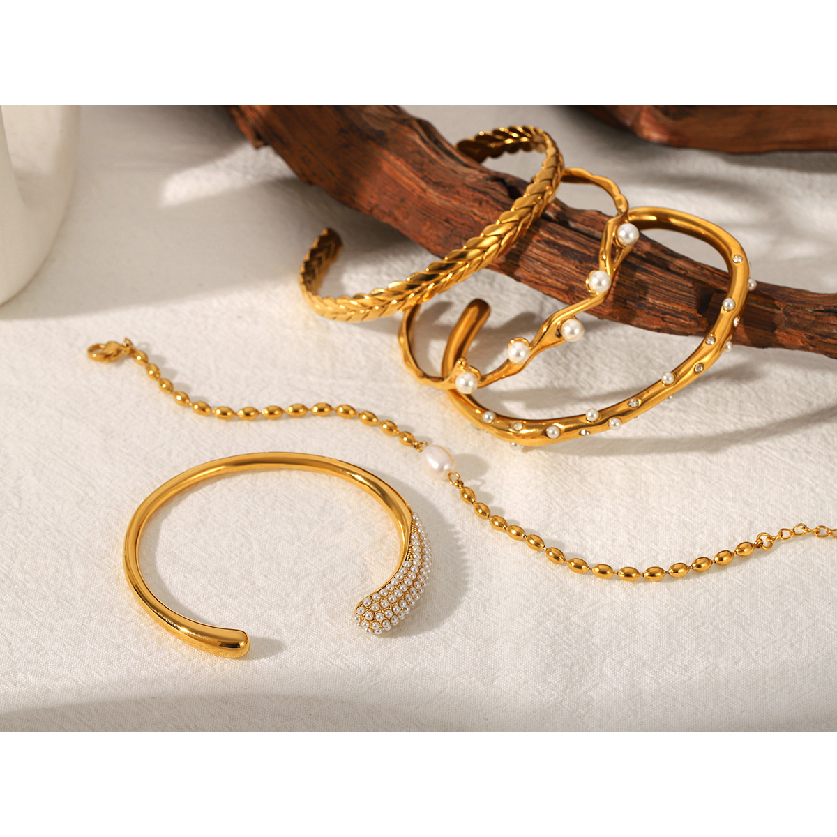 18K Gold Plated Stainless Stee – Gift Box Wrap Set recenzja i cena