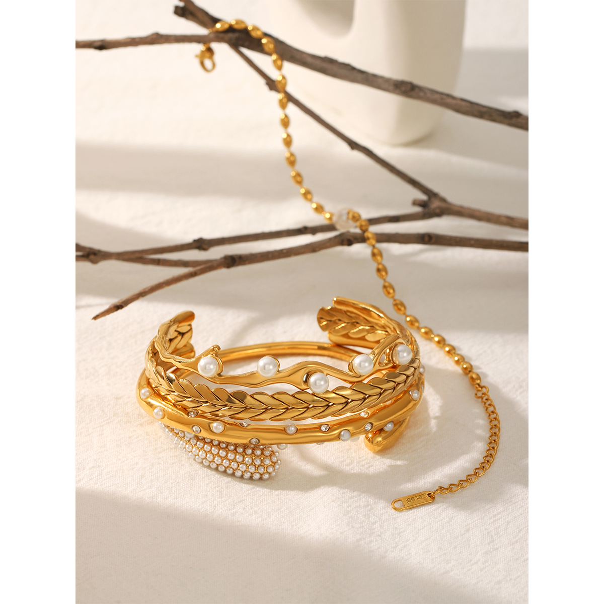 18K Gold Plated Stainless Stee – Gift Box Wrap Set recenzja i cena