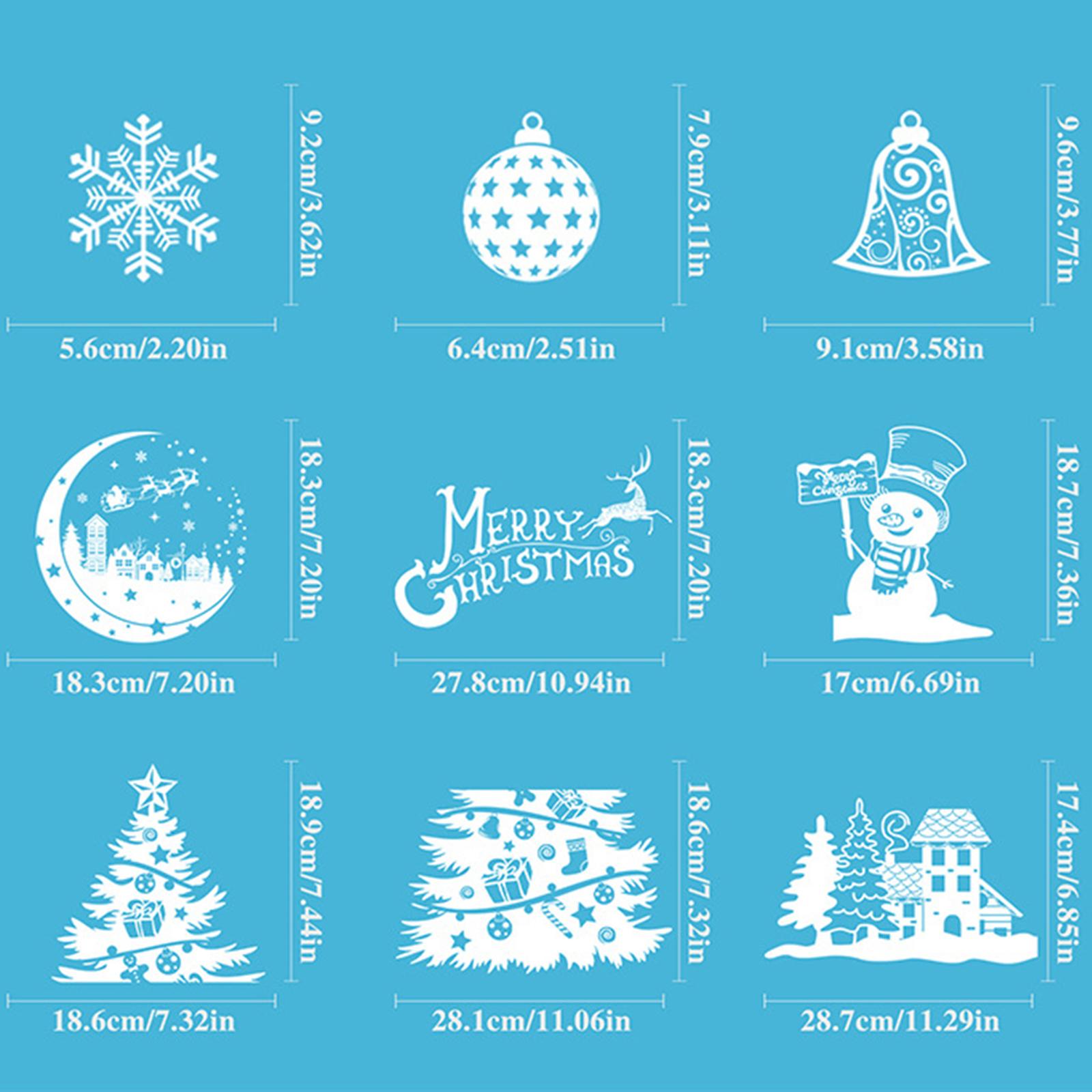 Christmas Decoration Window St – Snowflake Window Decal recenzja i cena