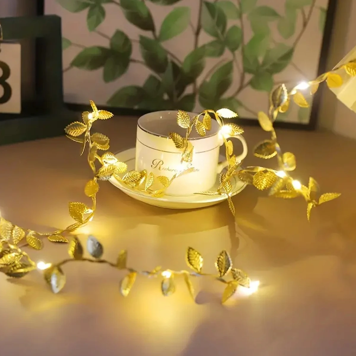 LED Golden Leaves String Light – Led Fairy String Lights recenzja i cena