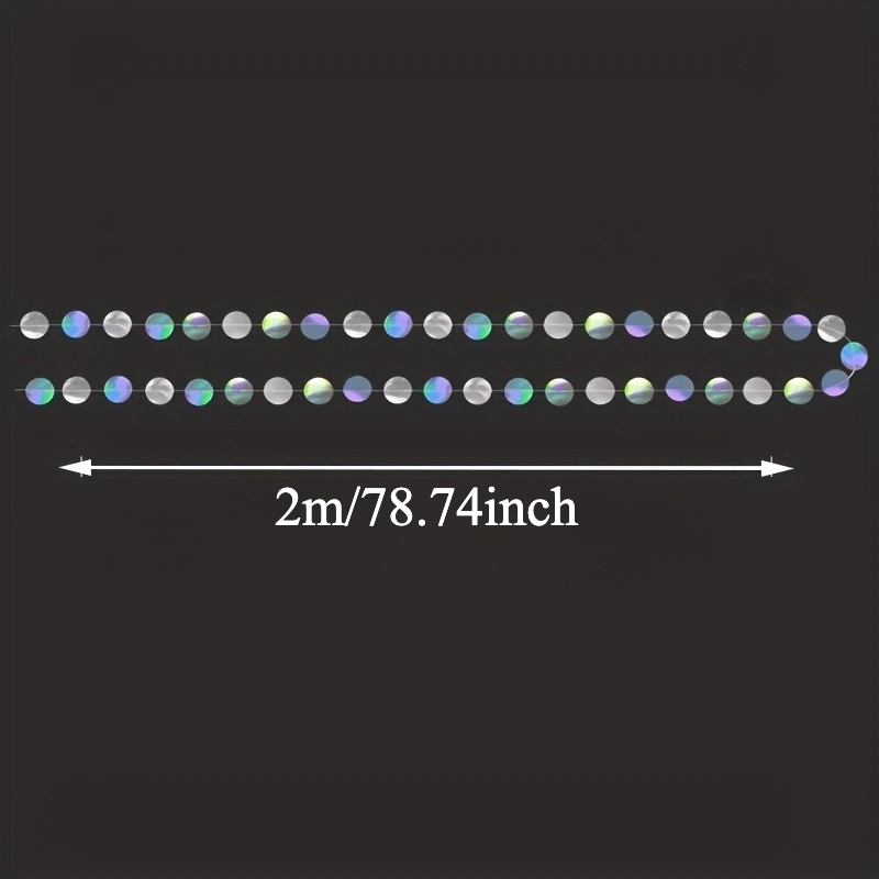 1pc Shimmering Iridescent Circ – Tinsel Garland Decoration recenzja i cena
