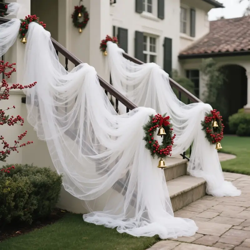 DIY Decoration Tulle Arch Drap – Christmas Table Runner recenzja i cena