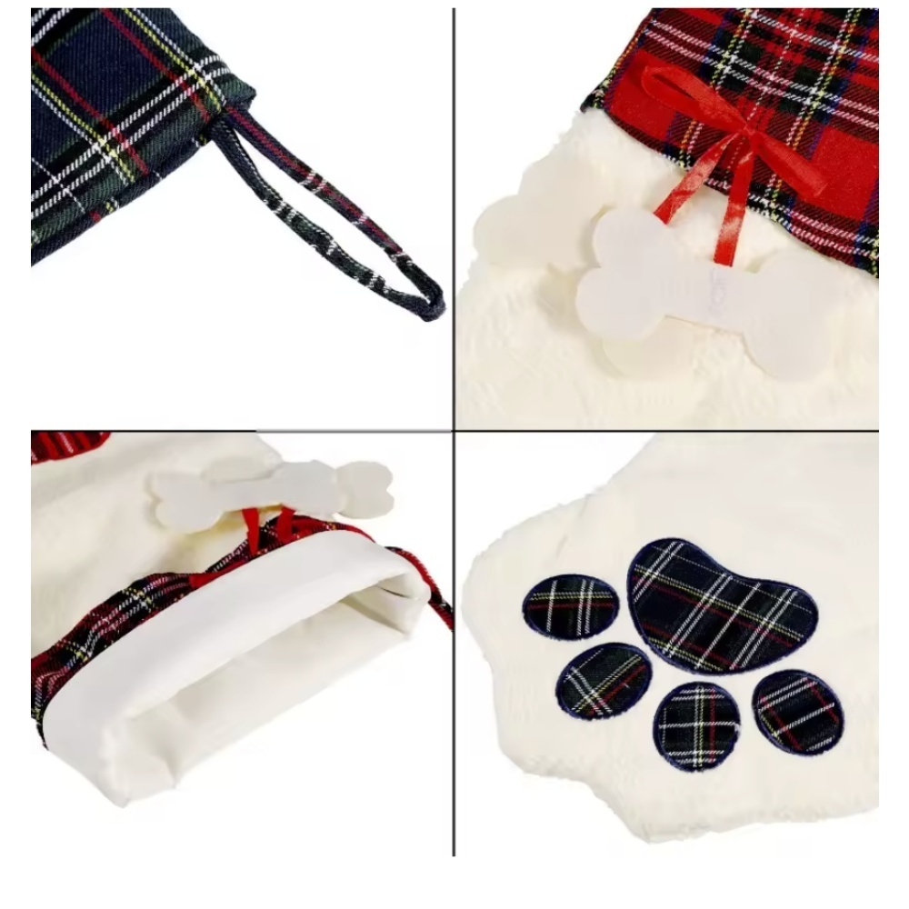 Christmas Socks New Year Decor – Christmas Stocking Hanging recenzja i cena
