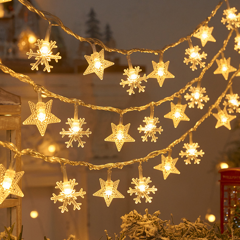1.5M/3M Snowflake star LED Str – Led Fairy String Lights recenzja i cena