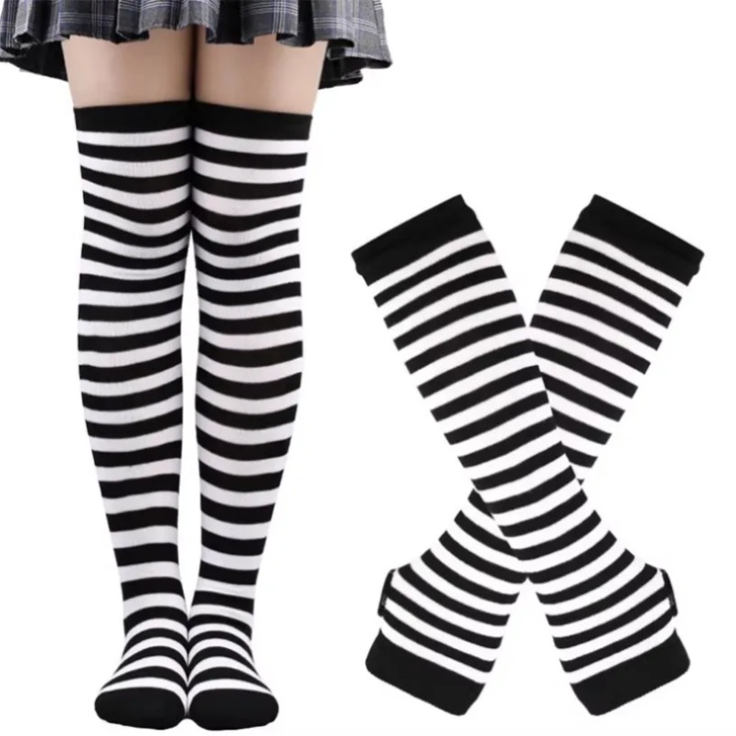 Women Thigh High Socks Arm Sle – Christmas Stocking Hanging recenzja i cena