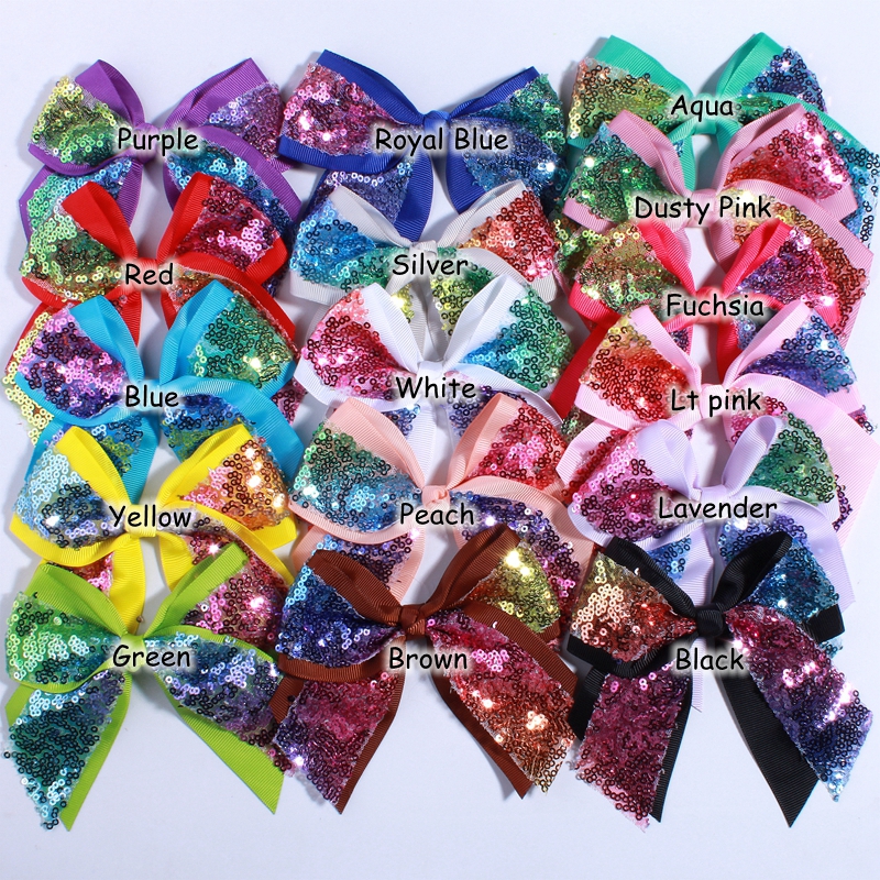 12CM Big Bling Sequins Grosgra – Ribbon Bow Gift recenzja i cena