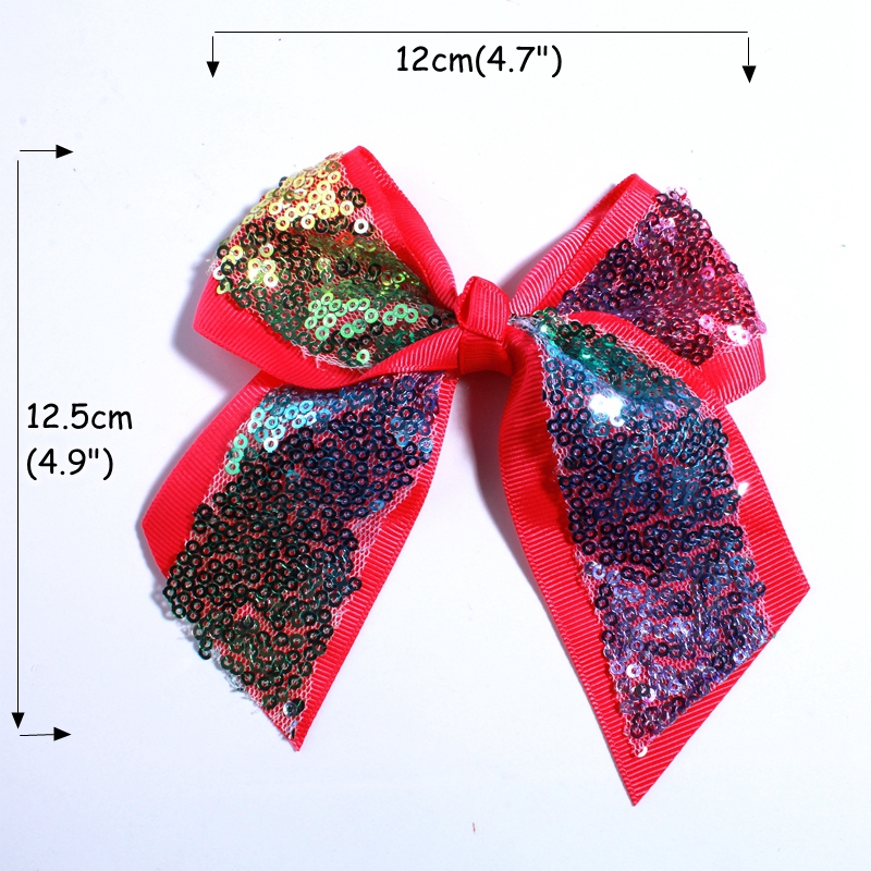 12CM Big Bling Sequins Grosgra – Ribbon Bow Gift recenzja i cena