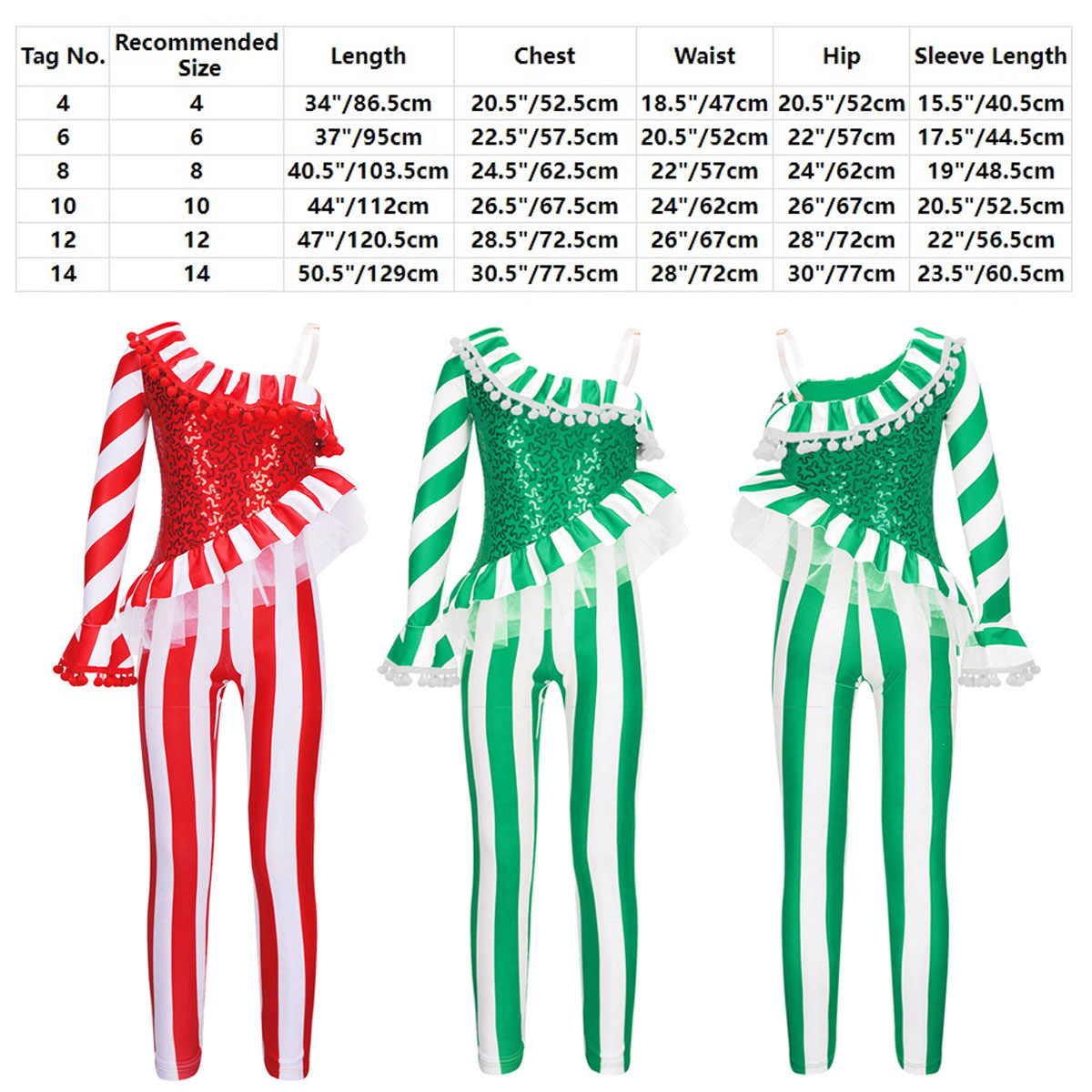 Kids Girls Christmas Ballet Da – Elf Costume Christmas recenzja i cena