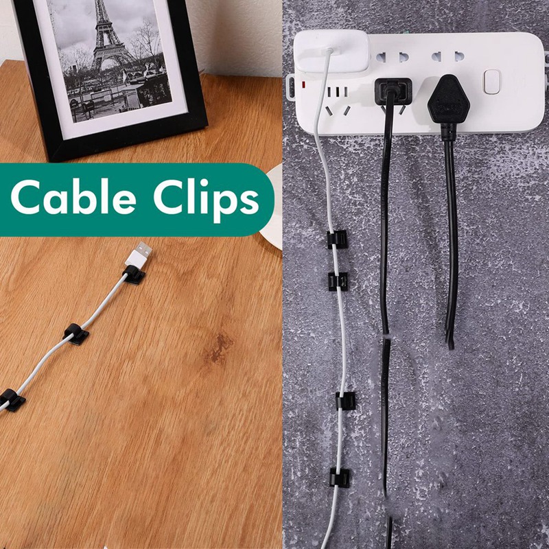 50 Pcs Mini Cable Clips Hooks  – Christmas Lights Outdoor recenzja i cena