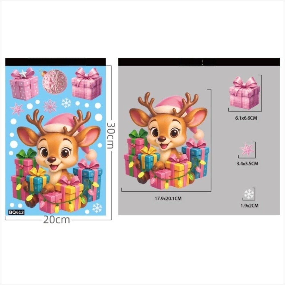 Cartoon PVC Window Stickers Sn – Snowflake Window Decal recenzja i cena