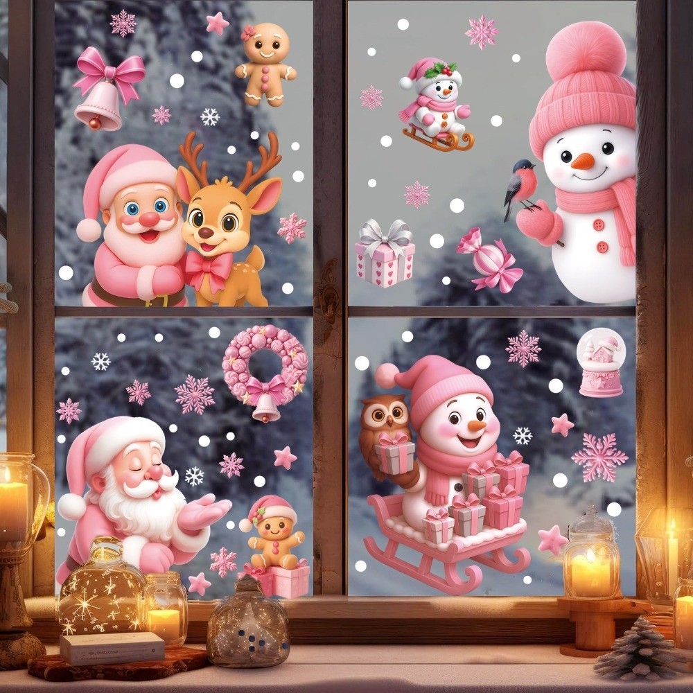 Cartoon PVC Window Stickers Sn – Snowflake Window Decal recenzja i cena