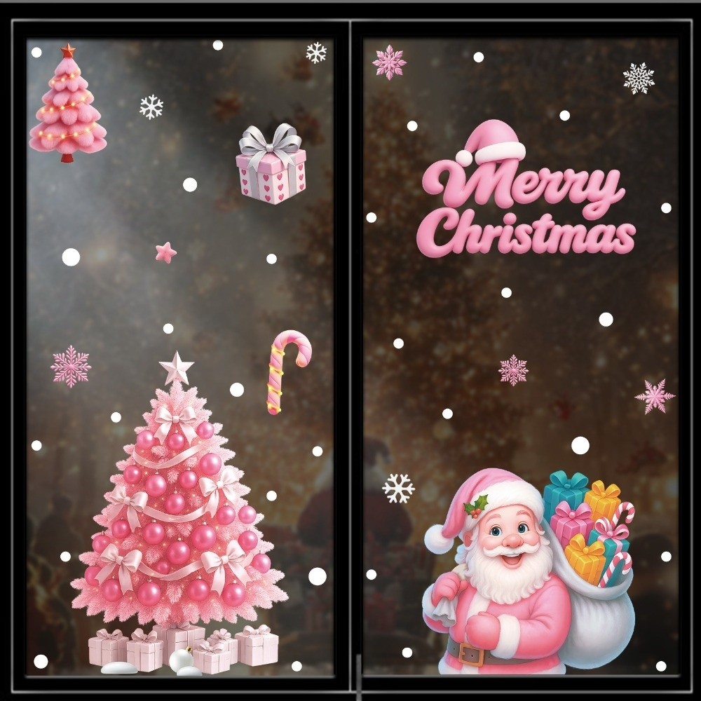 Removable PVC Window Stickers  – Snowflake Window Decal recenzja i cena