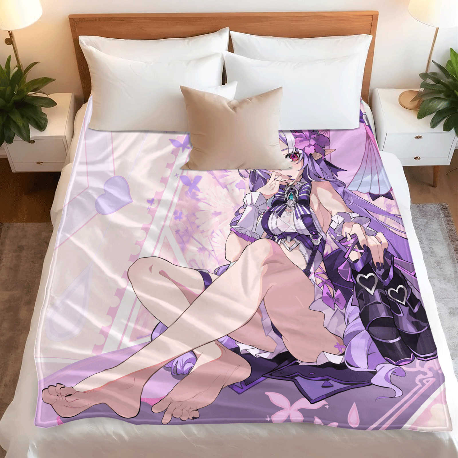 Cartoon Zenless Zone Zero  Fla – Christmas Throw Blanket recenzja i cena